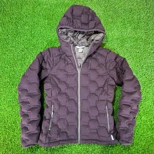 Mountain Hardwear StretchDown DS Jacket. Dark Tannin. Women’s XS Purple